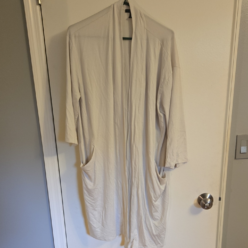 Eileen Fisher Light Cream Cardigan